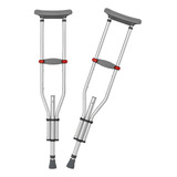 Muleta Axilar Desmontável Regulável 3 Em 1 (par) Hidrolight