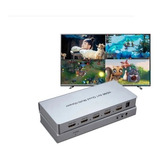 Multi Viewer Switch Hdmi 4x1 1080p Multiviewe High