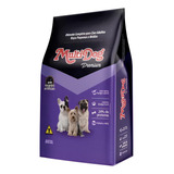 Multidog Premium 10kg 24% Proteina Raças Pequenas Médias