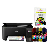 Multifuncional Epson L3150 Ecotank + 12 Tinta Sublimatica