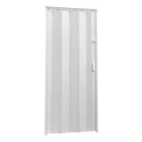 Multilit Pvc Porta Sanfonada 0.60x2.10m Cor Branco