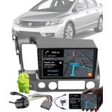 Multimídia 10 Pol Honda Civic 2006 A 2011 Android Bt Espelha