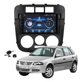 Multimidia Mp5 Gol G4 Carplay Moldura E Câmera De Ré