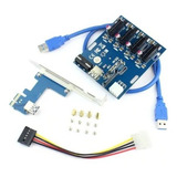 Multiplicador Pci-e 1 Pra 4 Slots X1 Rig