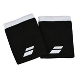 Munhequeira Babolat Logo Jumbo Wristband - Preto/branco