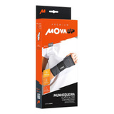 Munhequeira Elástica Compressão Ajustável Mova Up Tam. P