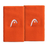 Munhequeira Head Wristband Grande Laranja Par