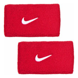 Munhequeira Nike Grande Swoosh Double Wide - Vermelha/branca