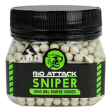 Munição Airsoft Bbs 6mm Esferas Bio Attack Sniper Dmr 0.43g