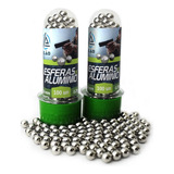 Municao Airsoft Bbs Esfera Aluminio 0.30g 6mm - 120un