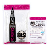 Municao Esfera Bbs P/ Airsoft F-bbs28 0.28g 560g C/ 2000 Un