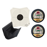 Munição Espingarda Rifle Pressão 5.5 + Porta Chumbo + Alvos