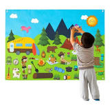 Mural Criativo Mantessori Fazenda Educacional