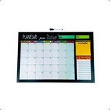 Mural Planner Organizador Mensal Grande 60x40 Alta Qualidade