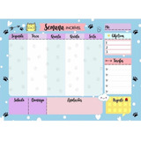 Mural Planner Organizador Semana Incrível Atividade 60x40cm