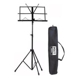 Mx Estante De Partitura Dobrável C/ Bolsa Msp001