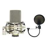 Mxl 990 Microfone Condensador Shockmount +