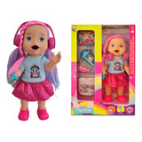 My Little Collection Boneca Descolada Bebe Suco E Faz Xixi