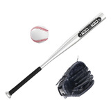 N Conjunto De Taco De Beisebol Com Luva De Beisebol E Bola