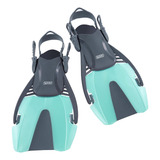 Nadadeira Nadadeira Scuba Jr Fin Verde Acqua Tam P/m- Speedo