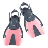 Nadadeira Scuba Jr Fin Rosa Claro Tam P/m - Speedo