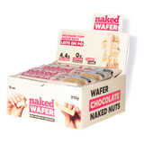 Naked Wafer Leite Em Pó Com Chocolate Branco Caixa Com 12 Unidades De 26g Cada