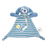 Naninha Com Prendedor De Chupeta Azul / Cachorro - Pimpolho