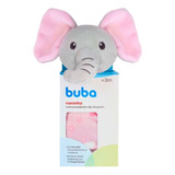 Naninha Elefante Rosa Com Prendedor De Chupeta 14559 - Buba