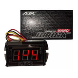 Nano Plus Led Bat Clip Display Vermelho Mini Voltimetro Ajk