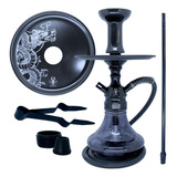 Narguile Anubis Completo Barato Vaso Prato Anti Chamas