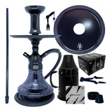 Narguilé Anubis Completo Prato Stem Rosh Piteira Vaso 