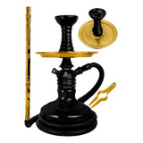 Narguile Fulgore Turbo Completo Barato Vaso Prato