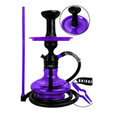 Narguile Moon Completo Anti-chama Vaso Rosh Prato Brinde