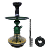 Narguile Pequeno Triton Hookah Zip Completo Barato - Verde