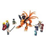 Naruto Blocos Montar Raposa Lego Compatível Kurama 335 Peças