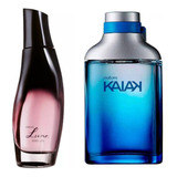 Natura Luna Absoluta Feminino 75 Ml + Colônia Kaiak Tradicional Masculino 100 Ml + Brinde
