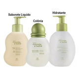 Natura Mamãe E Bebê Tradicional Colônia Hidratante Sabonete