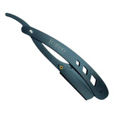 Navalha Navalhete Barbeiro Dourada Aço Inox Profissional