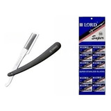 Navalhete Inox Para Barbear - Mundial + Cartela C/50 Laminas