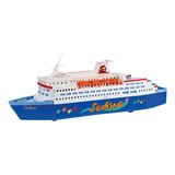 Navio Transatlântico Máquinas Gulliver Brinquedo Miniatura