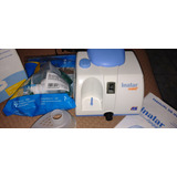 Nebiinalador Ns Inalar Compact Branco E Azul 127v/220v