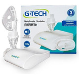 Nebulizador Compressor G-tech Compact Dc1 Branco 100v/240v