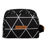 Necessaire Bebê Manhattan Preto Masterbag Baby Maternidade