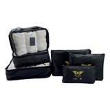 Necessaire Porta Absorvente P/ Viagem Kit 6 Peças Varias Cor