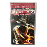 Need For Speed Carbon Ouw The City Psp Umd Original Game Top