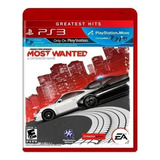 Need For Speed Most Wanted Greatest Hits - Fisico Ps3 Novo