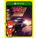 Need For Speed Payback Deluxe Xbox One 25 Dígitos (envio Flash)