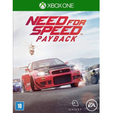 Need For Speed Payback Xbox One 25 Dígitos (envio Já)