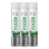 Neez Kit Fixer Hair Spray Extra Forte Efeito Grampo 3 Unidad