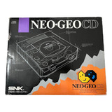Neo Geo Cd Completo Na Caixa E Com Cabo Rf